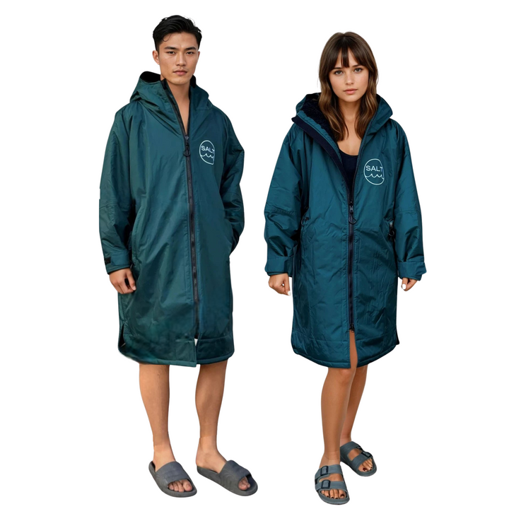 Waterproof Change Robe - Teal