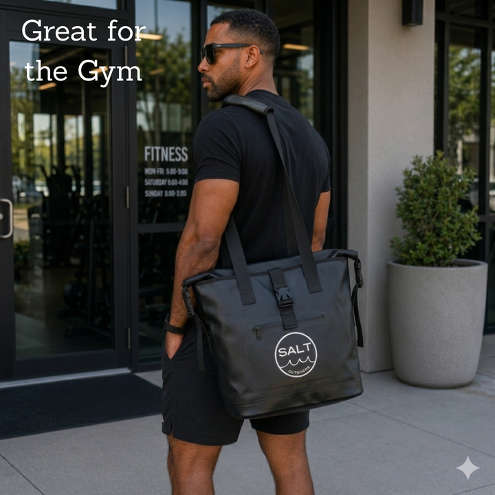 Waterproof Tote Dry Bag - Black