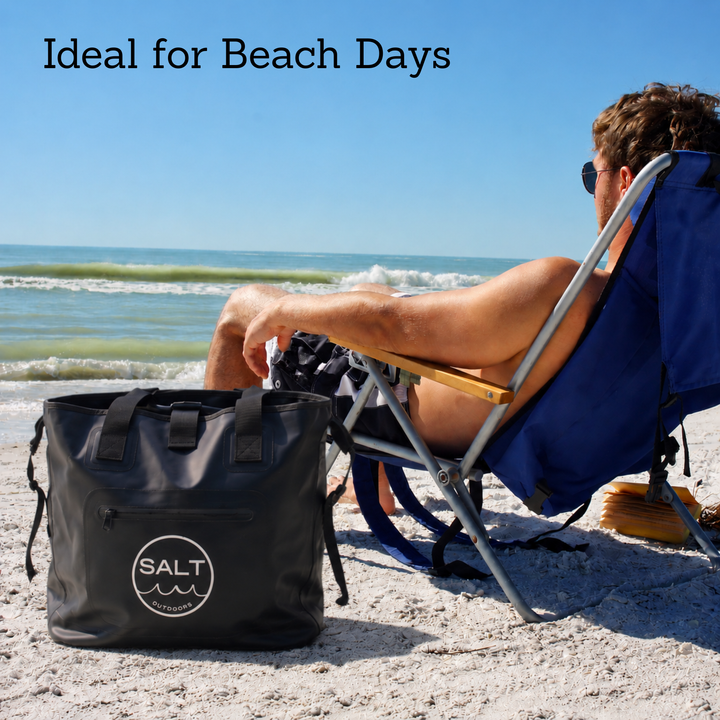 Waterproof Tote Dry Bag - Black