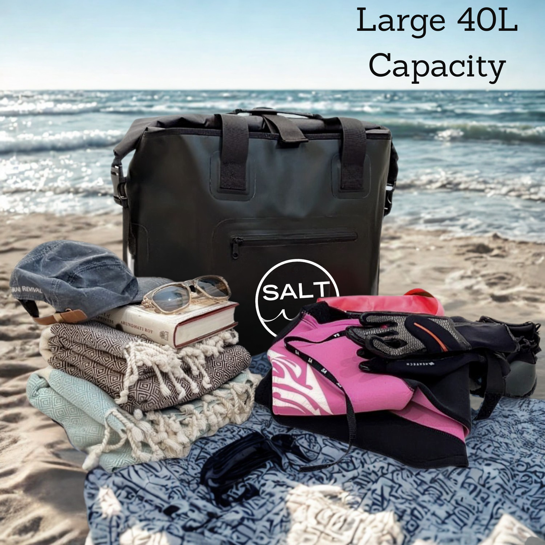 Waterproof Tote Dry Bag - Black