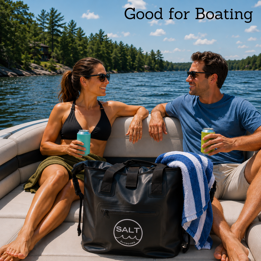 Waterproof Tote Dry Bag - Black