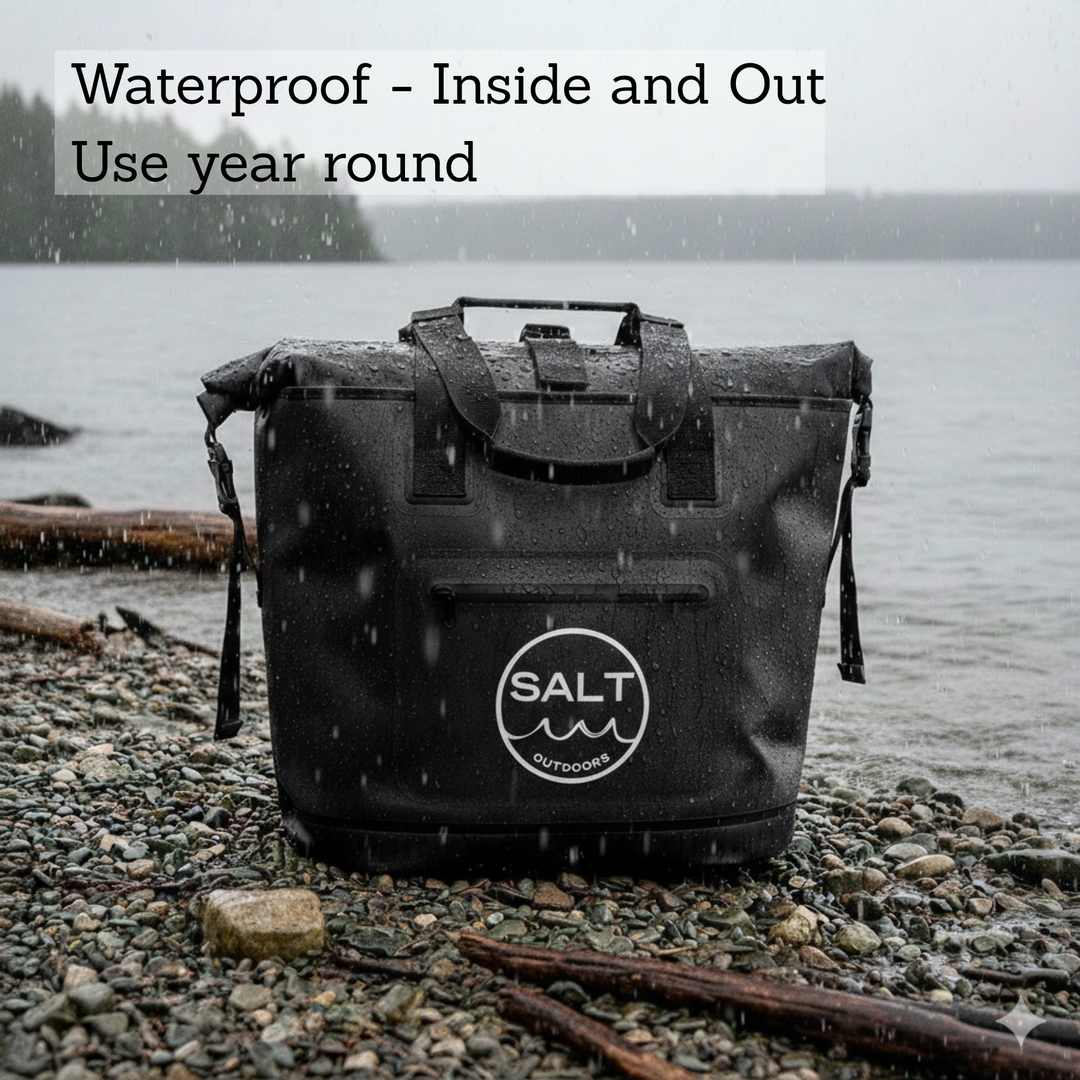 Waterproof Tote Dry Bag - Black