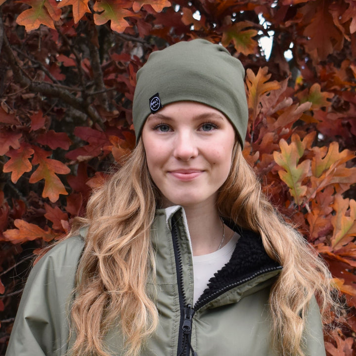 Merino Hat - Khaki Green