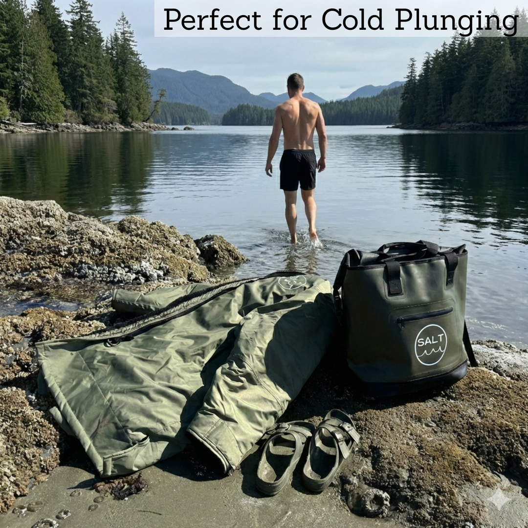Waterproof Tote Dry Bag - Olive Green
