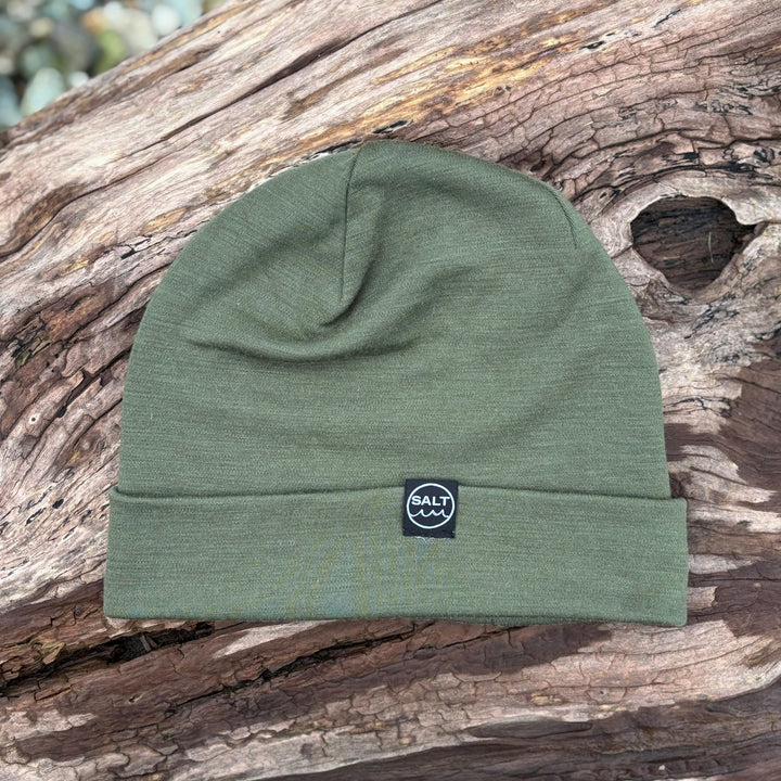 Merino Hat - Khaki Green