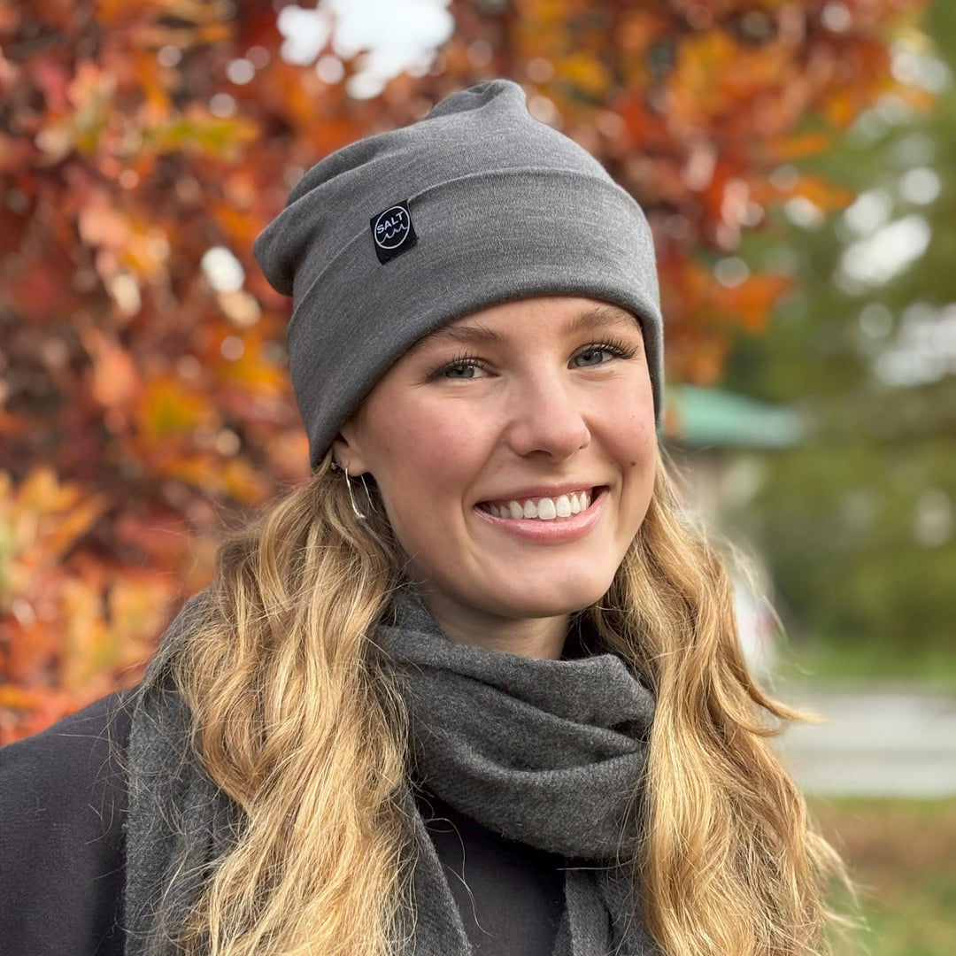 Merino Hat - Charcoal Grey