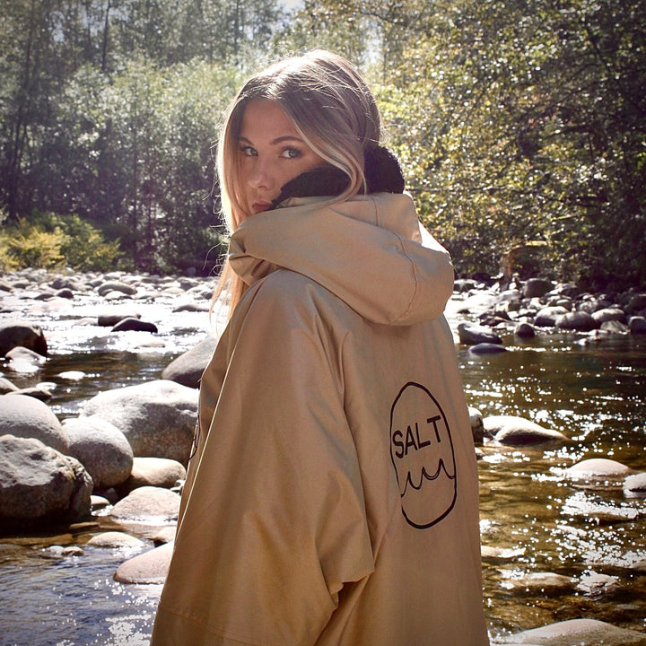 Waterproof Change Robe - Sand