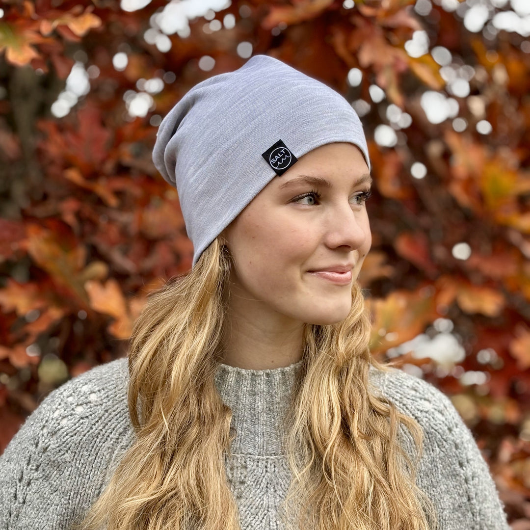 Merino Hat - Light Grey