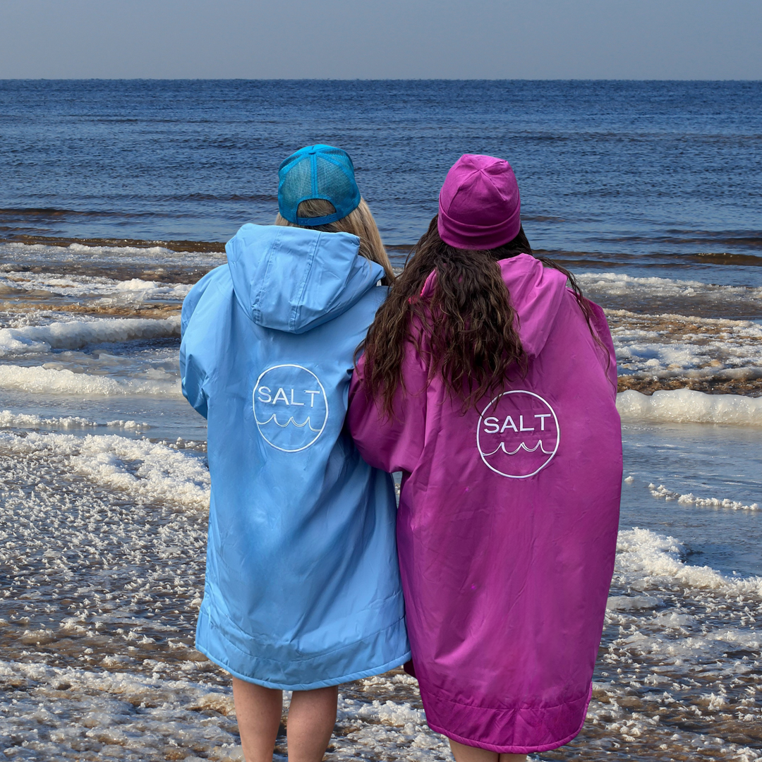 Waterproof Change Robe - Fuchsia Pink