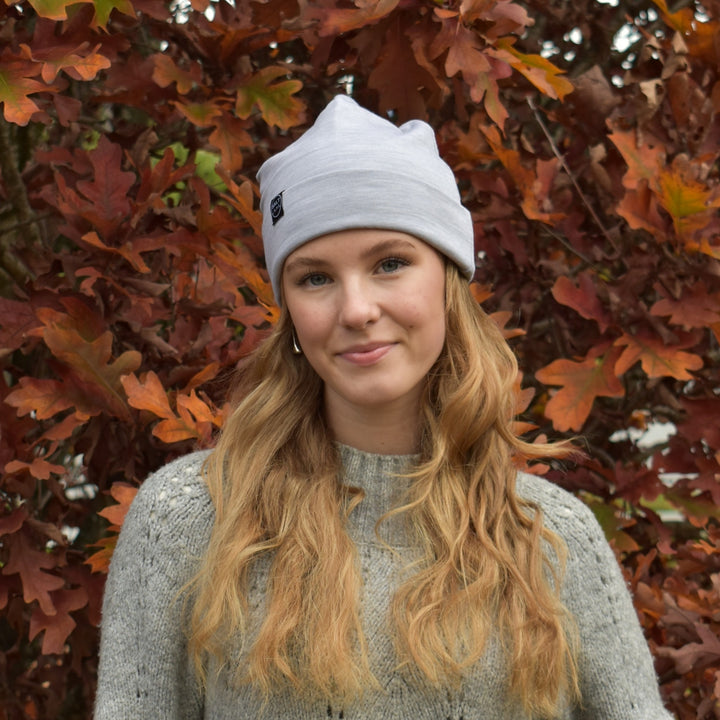 Merino Hat - Light Grey