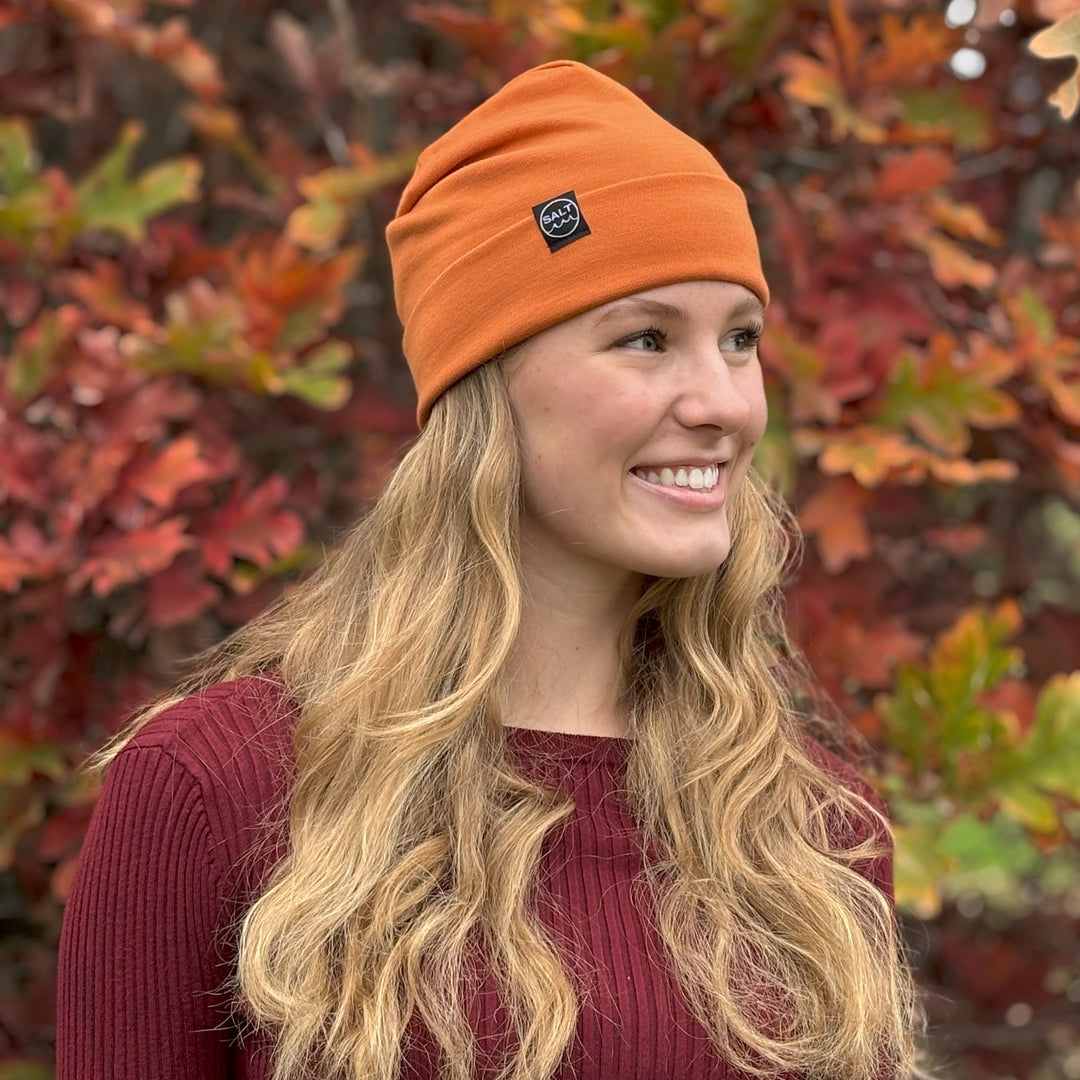 Merino Hat - Burnt Orange