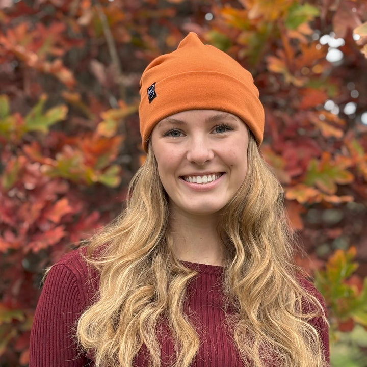 Merino Hat - Burnt Orange