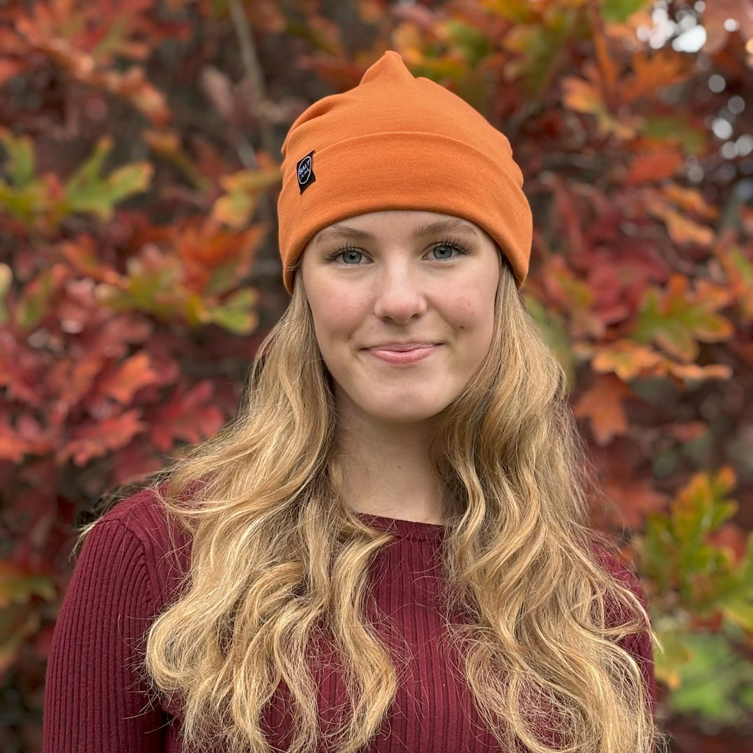 Merino Hat - Burnt Orange