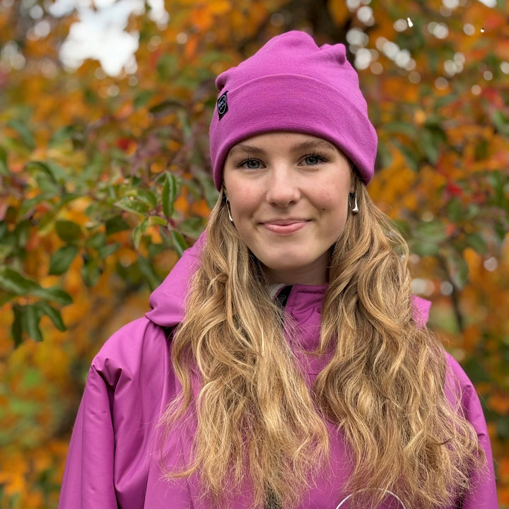 Merino Hat - Fuchsia Pink