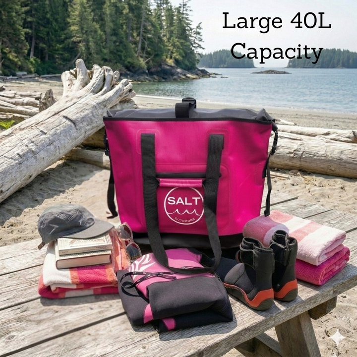 Waterproof Tote Dry Bag - Pink