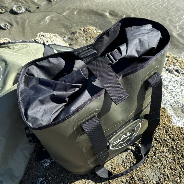 Waterproof Tote Dry Bag - Khaki Green