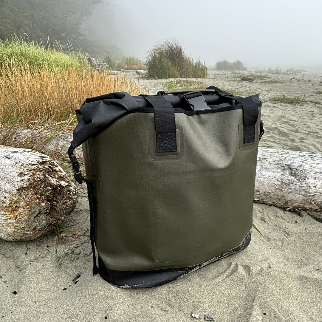 Waterproof Tote Dry Bag - Khaki Green