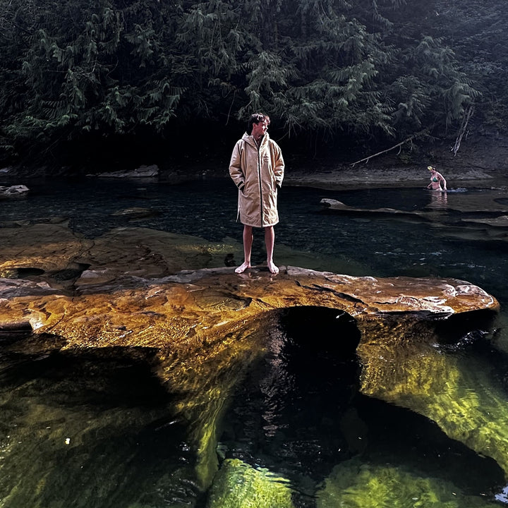 Waterproof Change Robe - Sand
