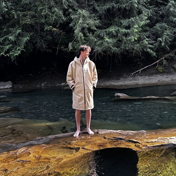 Waterproof Change Robe - Sand