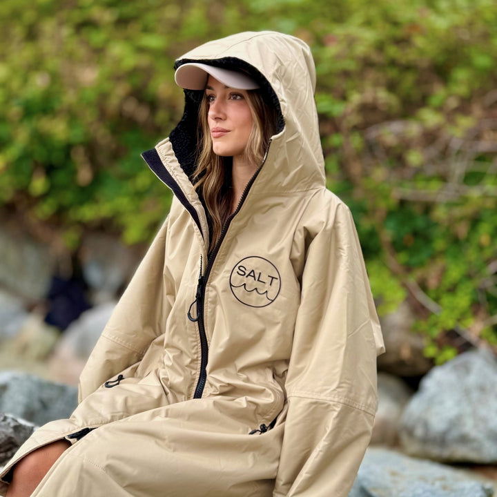 Waterproof Change Robe - Sand