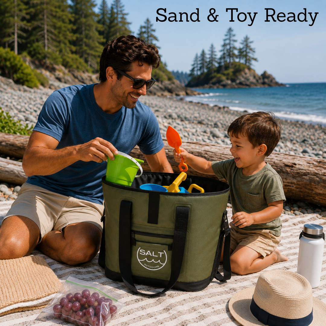Waterproof Tote Dry Bag - Olive Green