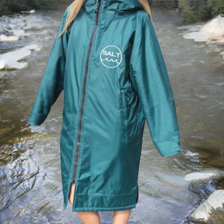 Waterproof Change Robe - Teal