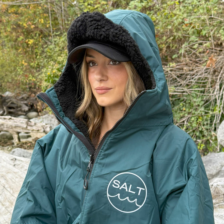 Waterproof Change Robe - Teal