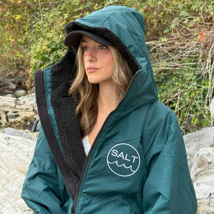 Waterproof Change Robe - Teal