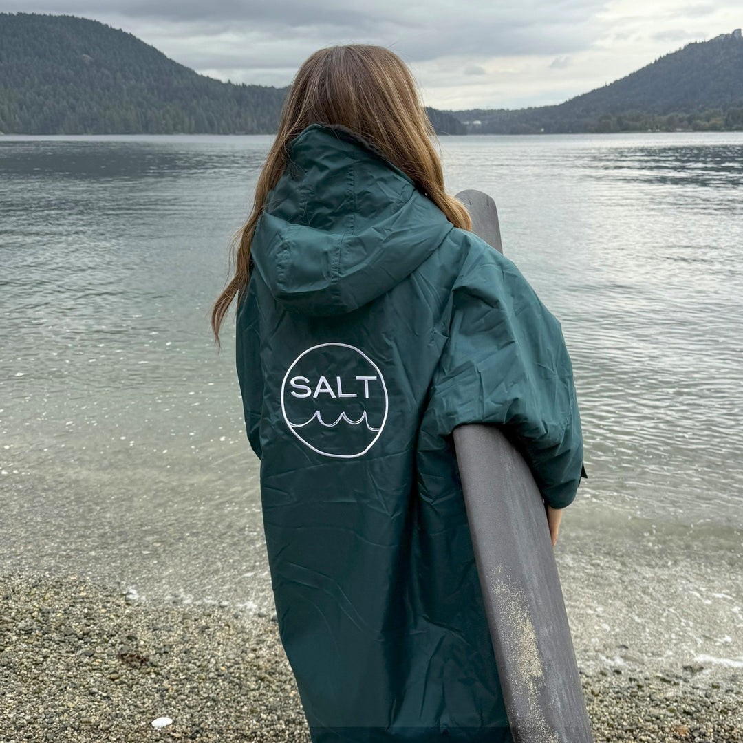 Waterproof Change Robe - Teal