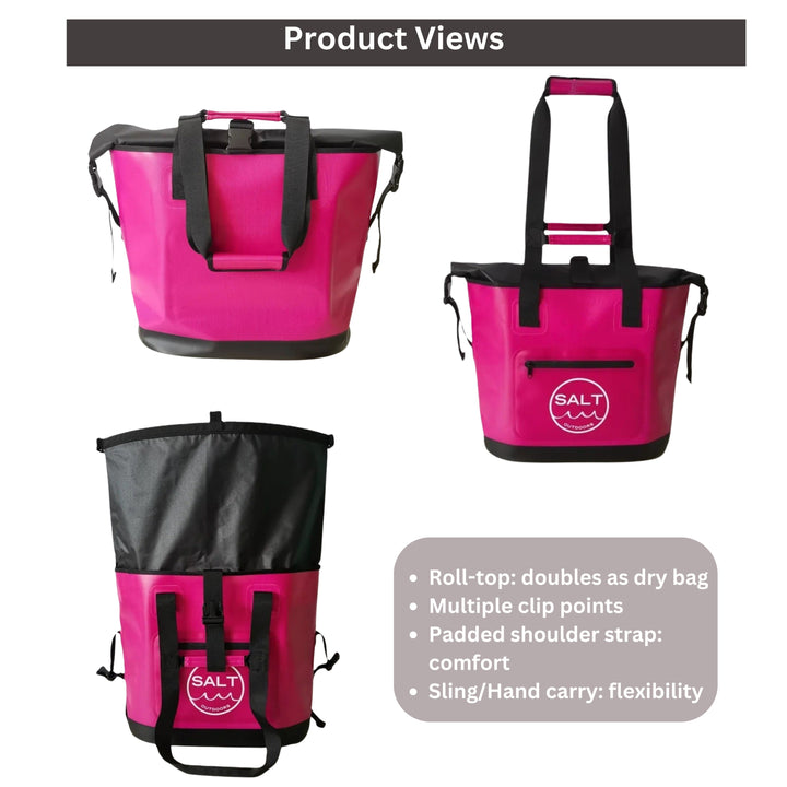 Waterproof Tote Dry Bag - Pink