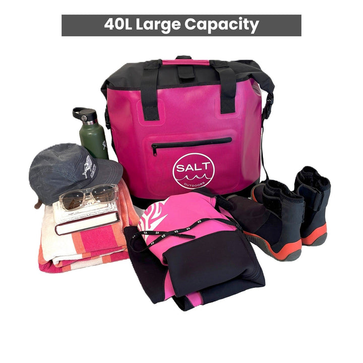 Waterproof Tote Dry Bag - Pink