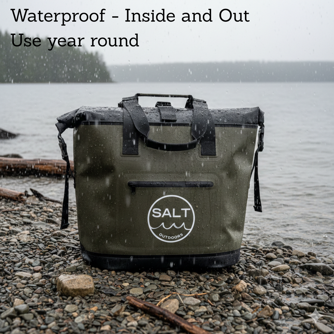 Waterproof Tote Dry Bag - Olive Green