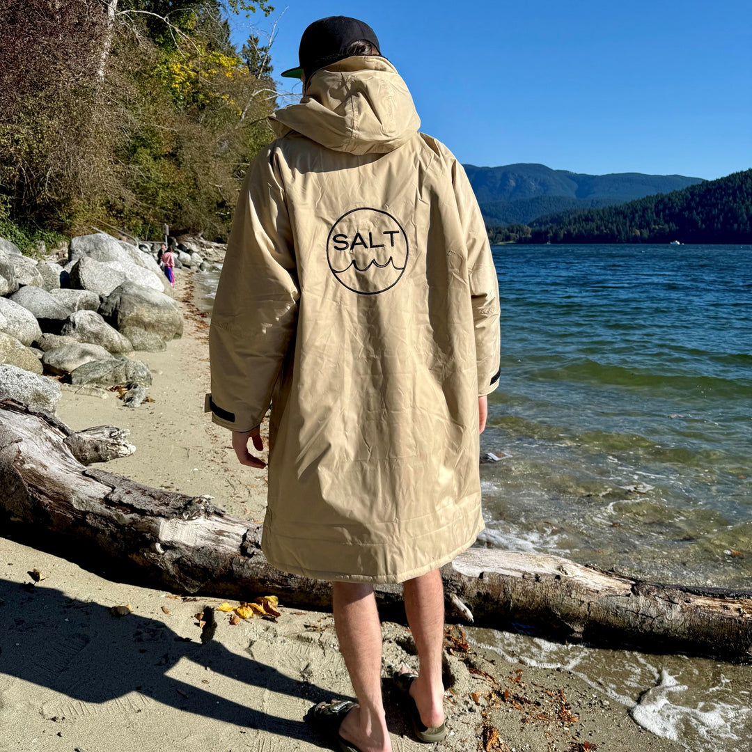 Waterproof Change Robe - Sand