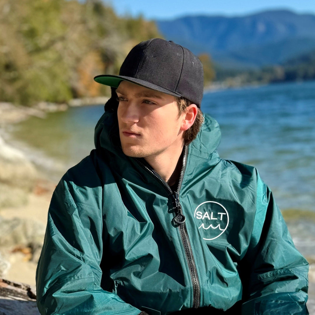 Waterproof Change Robe - Teal