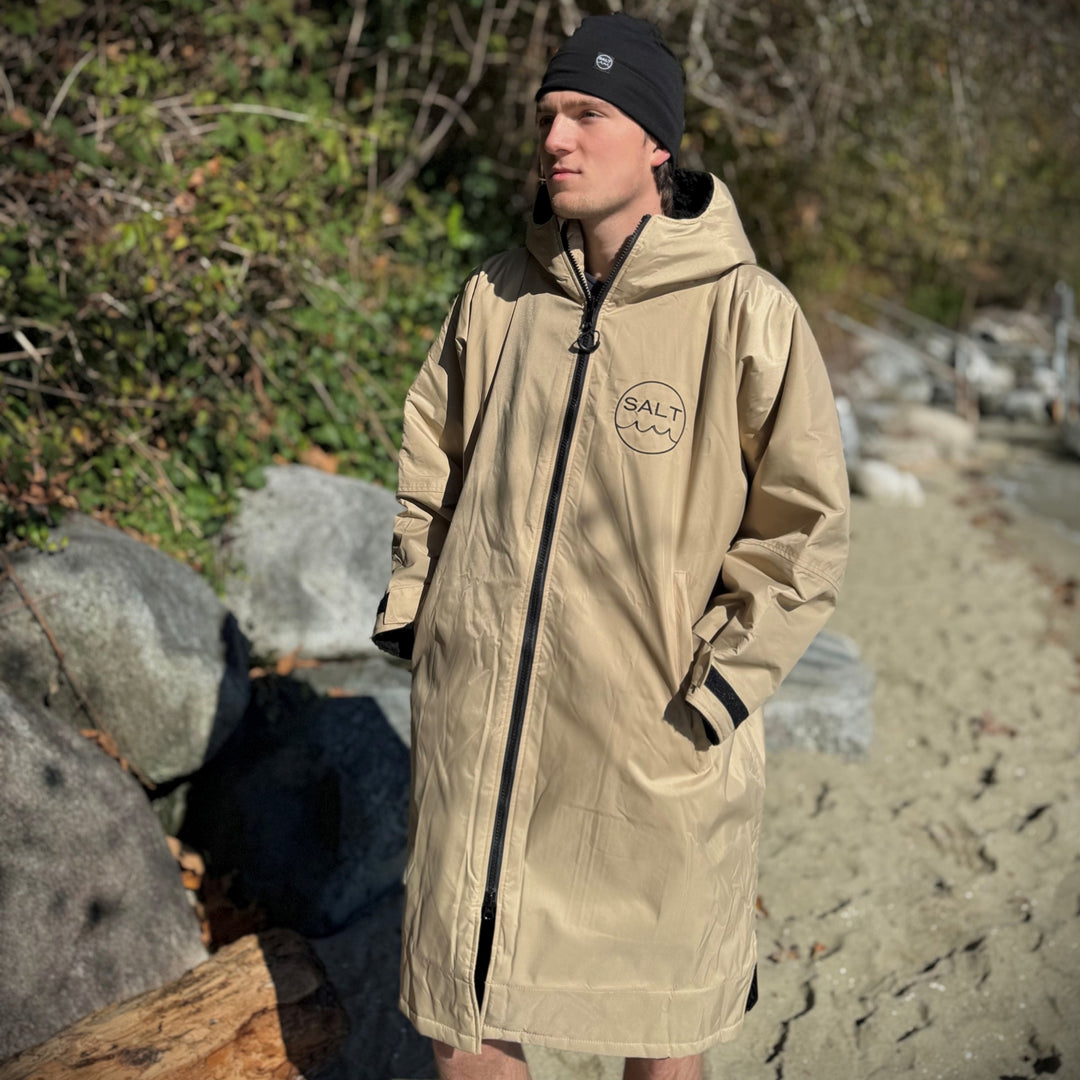Waterproof Change Robe - Sand