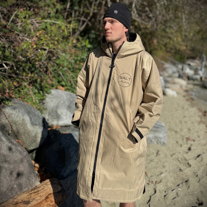 Waterproof Change Robe - Sand