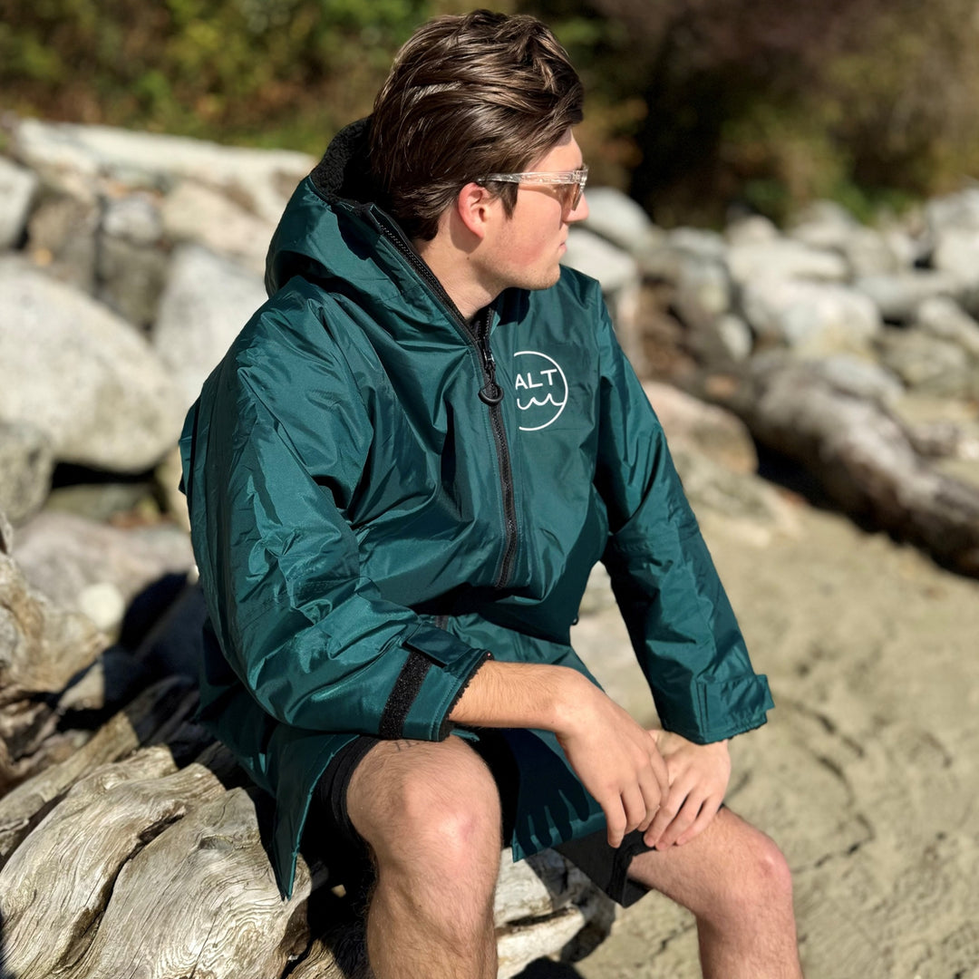 Waterproof Change Robe - Teal