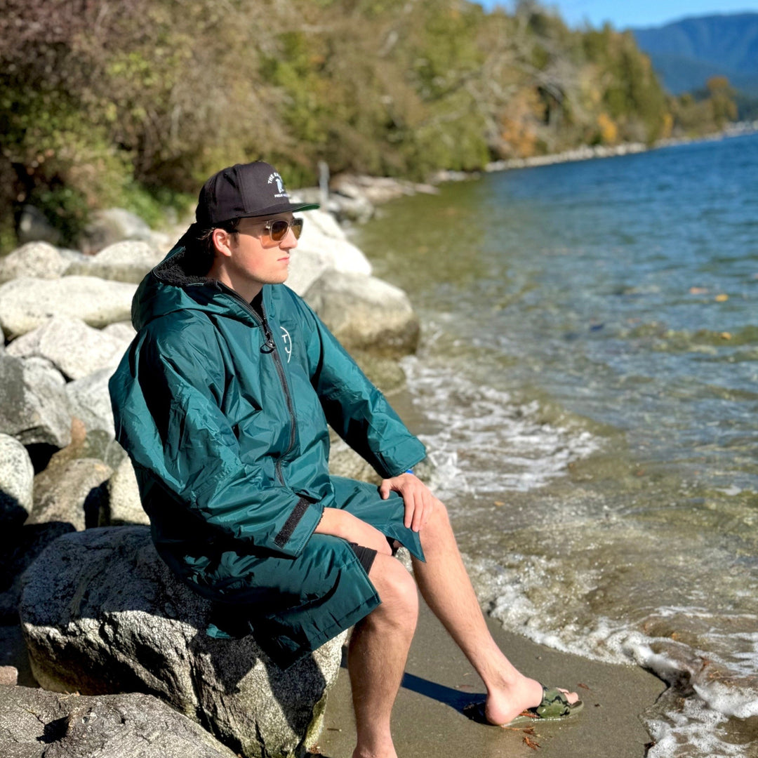 Waterproof Change Robe - Teal