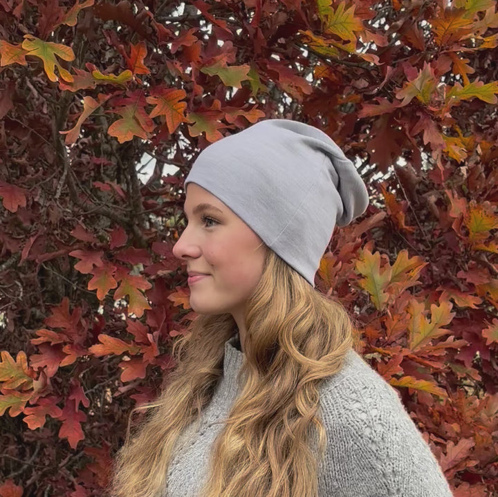 Merino Hat - Light Grey